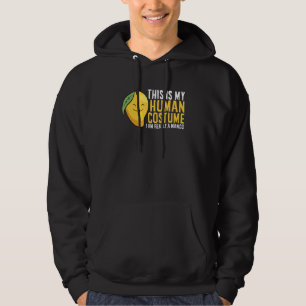 Mango Fruit Halloween Mango Human Costume I'm Real Hoodie