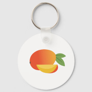 Mango Fruit Key Ring