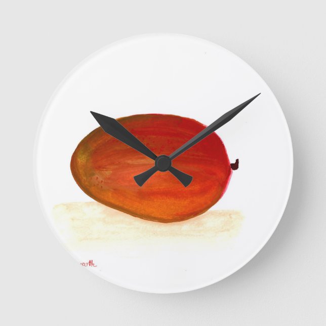 Mango fruit round clock (Front)