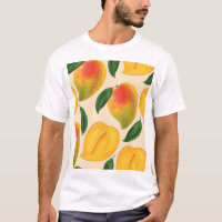 Mango Fruit Seamless Pattern