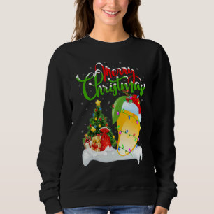 Mango Fruit   Xmas Decorations Santa Mango Christm Sweatshirt