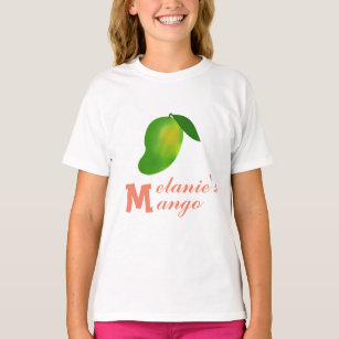 Mango Magic: Mango and your initial M T-Shirt