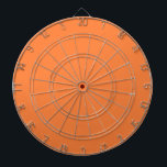 Mango Orange Colour Accent ready to customise Dartboard<br><div class="desc">This custom stylish product in Mango Orange colour accent for yourself or as a gift sure to make an impression in all occasions. Click on the "Customise it!" button to reveal tools to customise this product if you wish using a text editor and an image loader. 
 

Introducing</div>