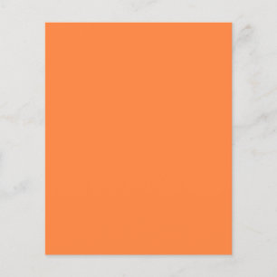 Mango Orange Colour Background ready to customise Flyer