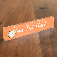 Mango Orange Colour Background ready to customise