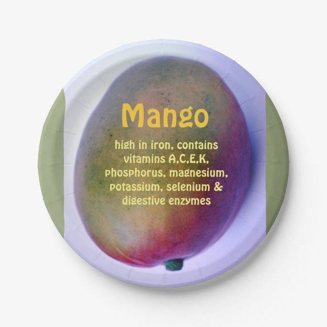 Mango Paper Plate (Front)