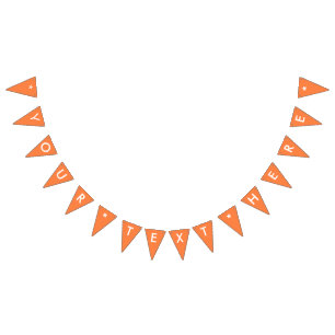 Mango Solid Colour Customise It Bunting