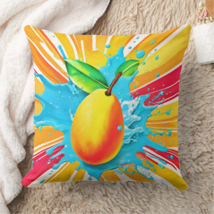 Mango Splash Delight Cushion