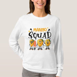 Mango Squad Summer Funny Mango Fruit Lovers T-Shirt
