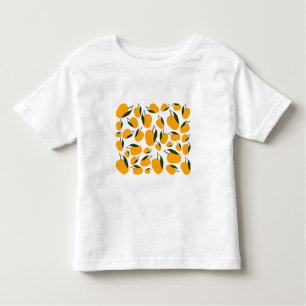 Mango Summer Fruit Pattern Toddler T-Shirt