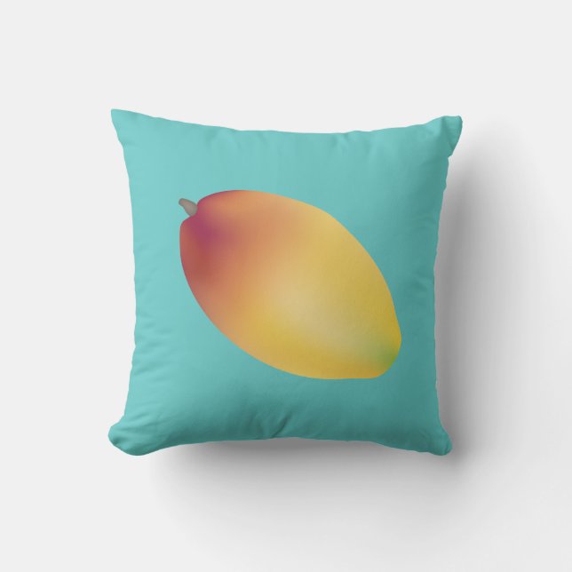 Mango Throw Pillow (Front)