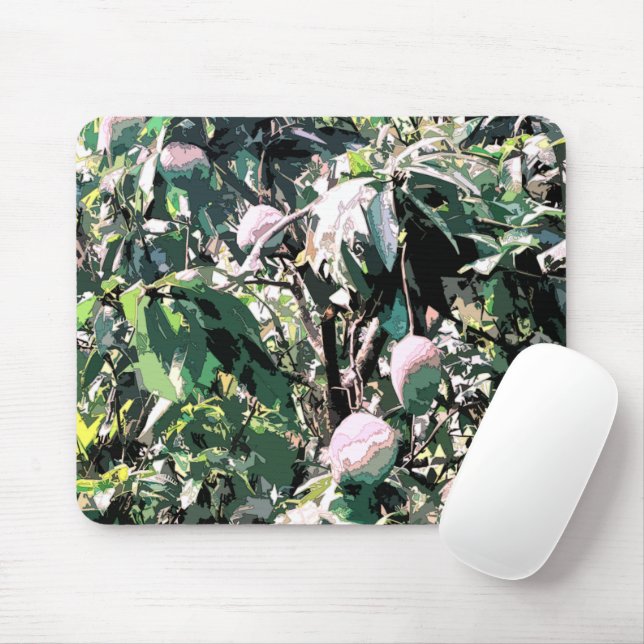 Mango Tree Mouse Pad (With Mouse)