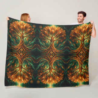 Mango - Tropical fruit full of flavor Fleece Blanket