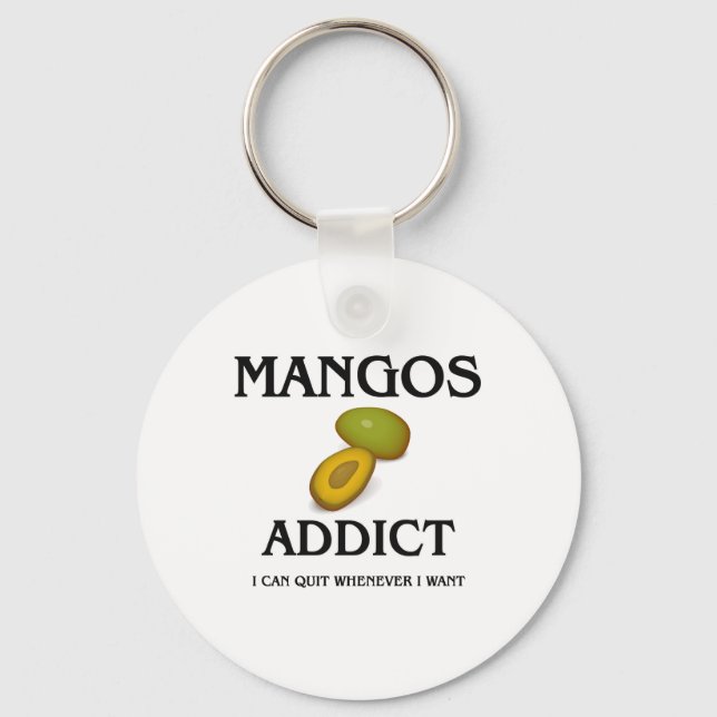 Mangos Addict Key Ring (Front)