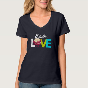 Mangosteen Love - Exotic Fruit Eating T-Shirt