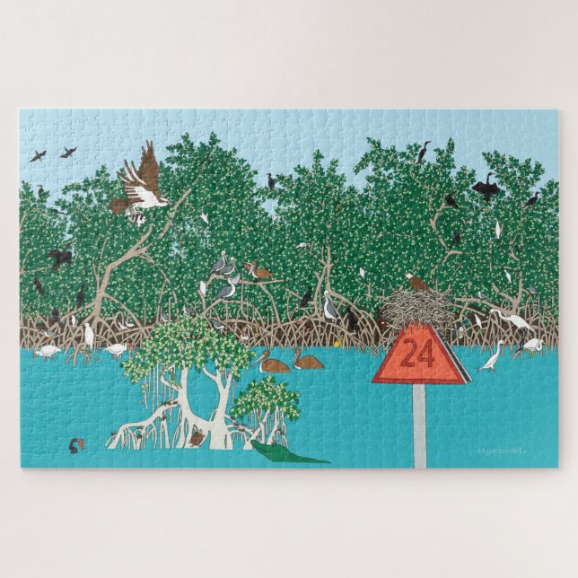 Mangrove Island 20x30 Jigsaw Puzzle (Horizontal)
