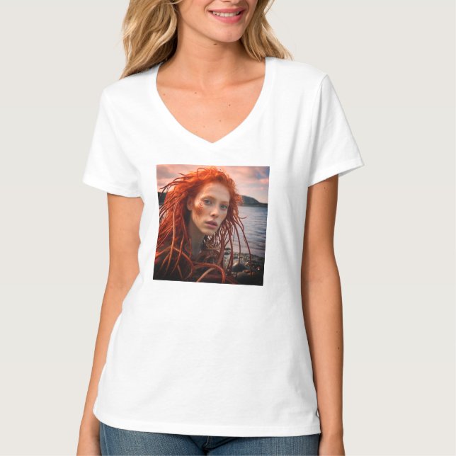 Mangrove Lady by Juan Cabana 2024 T-Shirt (Front)