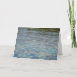 Mangrove Lagoon Water Caribbean Blue Card