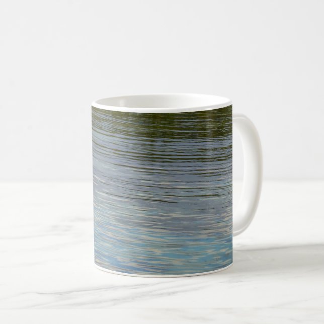 Mangrove Lagoon Water Caribbean Blue Coffee Mug (Front Right)