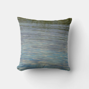 Mangrove Lagoon Water Caribbean Blue Cushion