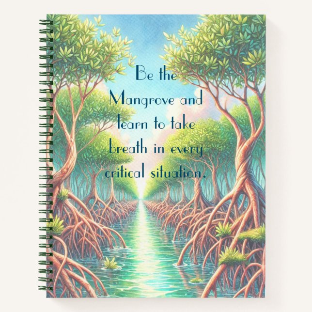 Mangrove & Quote Notebook (Front)
