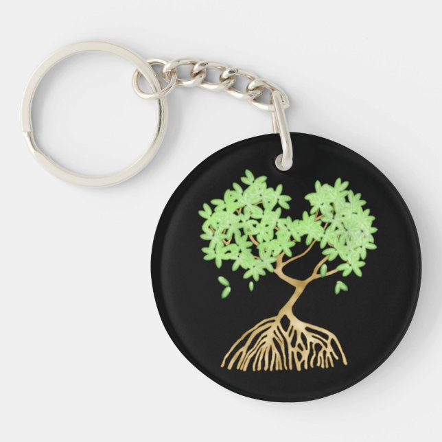 Mangrove Tree Key Ring (Front)