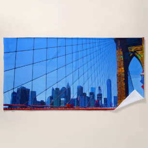 Manhattan 3000 beach towel