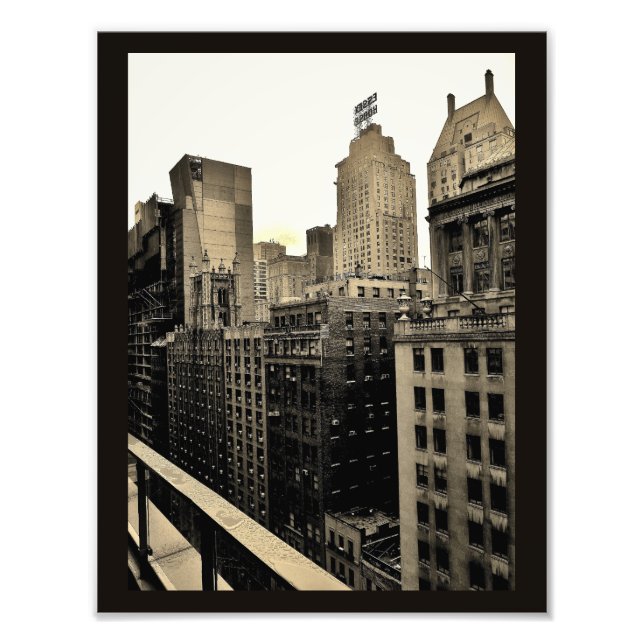 Manhattan Architecture Photo Print (Front)