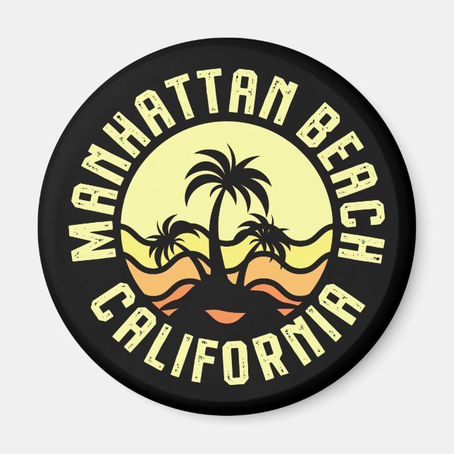 Manhattan Beach,California Magnet (Front)