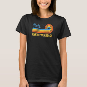 Manhattan Beach California Summer Ca Tropical Us C T-Shirt