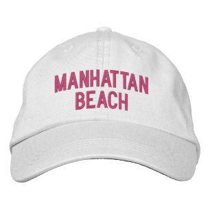 MANHATTAN BEACH EMBROIDERED HAT