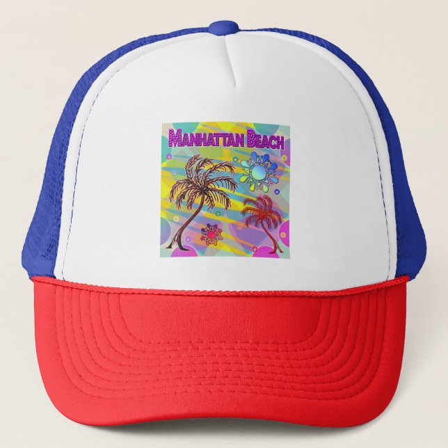 Manhattan Beach Happy and Hope Hat (Front)