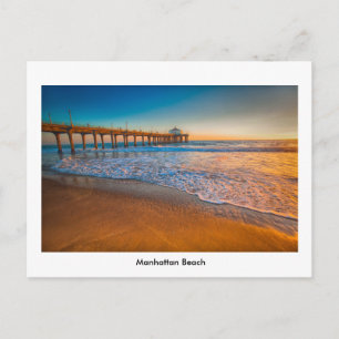 Manhattan Beach Pier Post Card
