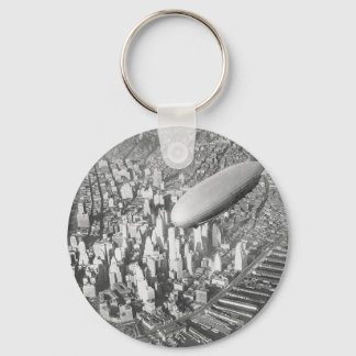 Manhattan Blimp Key Ring