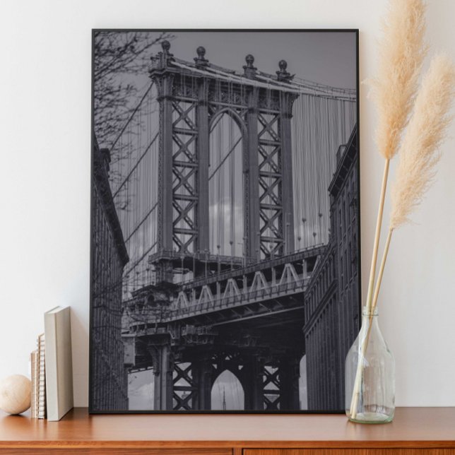 Manhattan Bridge, Dumbo, Brooklyn NYC Photograph  Poster (Creator Uploaded)