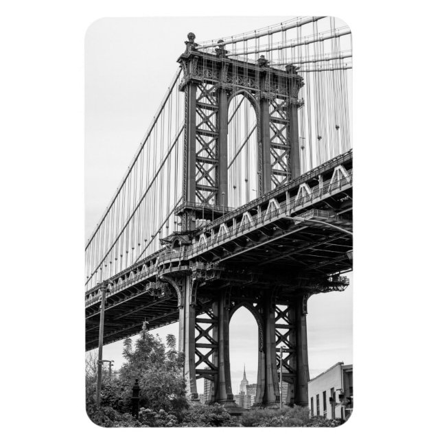 Manhattan Bridge Magnet (Vertical)