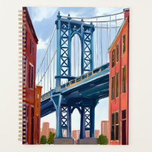 Manhattan Bridge New York City Painting Planner