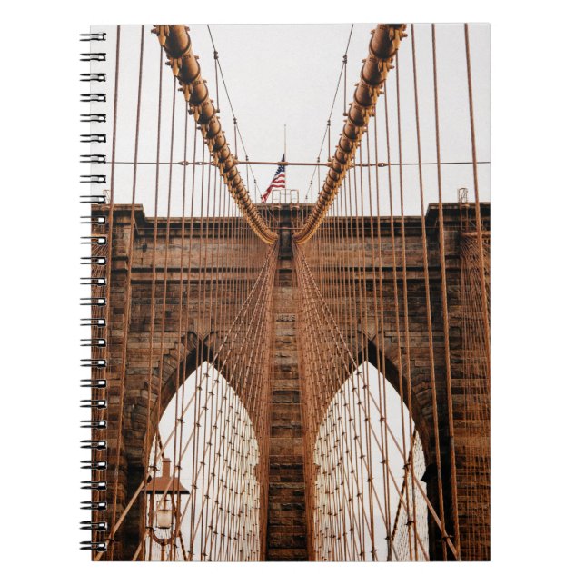 MANHATTAN BRIDGE NEW YORK NOTEBOOK (Front)