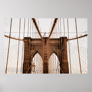 MANHATTAN BRIDGE NEW YORK POSTER