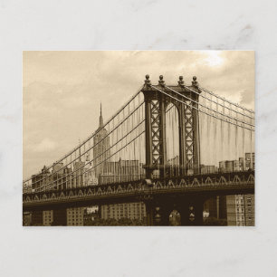 Manhattan Bridge Postcard