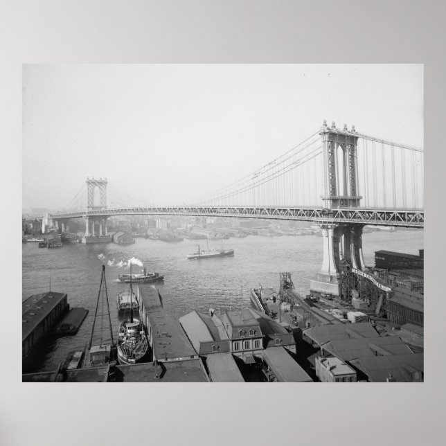 Manhattan Bridge Poster (Front)