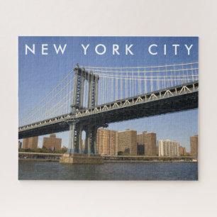 Manhattan Bridge the East River   New York City Jigsaw Puzzle