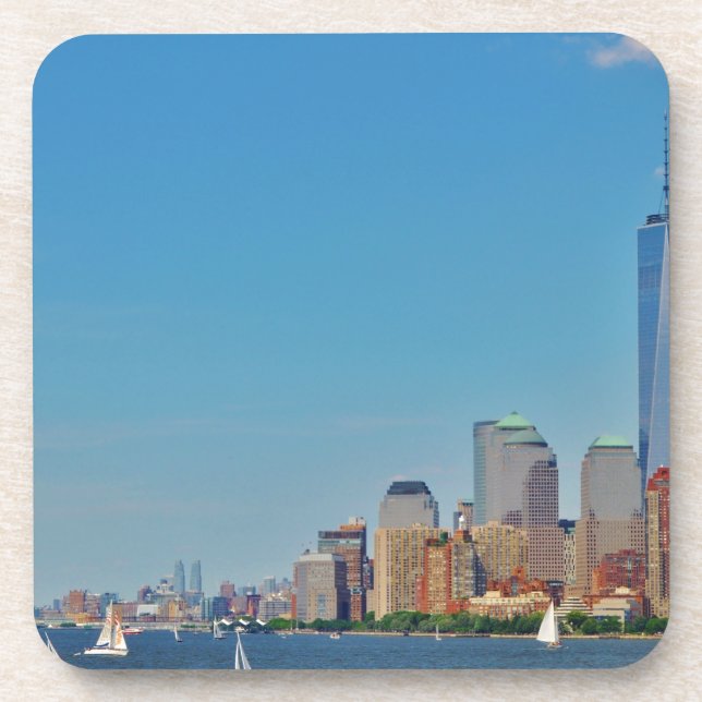 Manhattan Brooklyn New York NYC Coaster (Front)