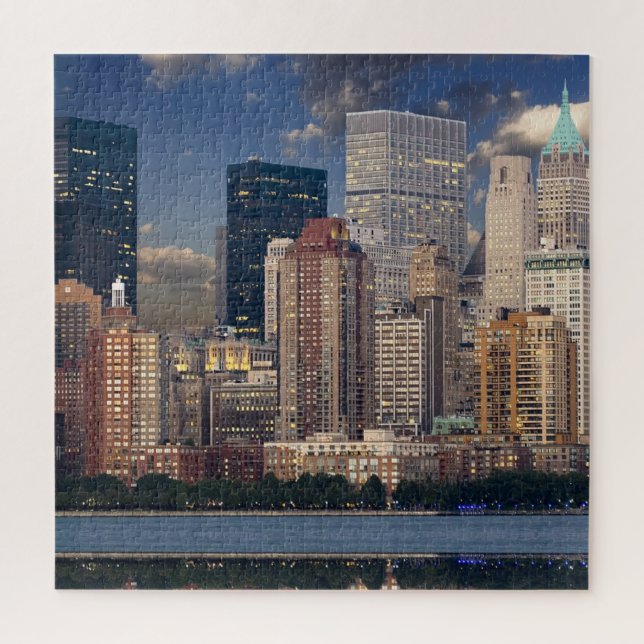 Manhattan Cityscape Jigsaw Puzzle (Vertical)