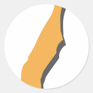 Manhattan Classic Round Sticker
