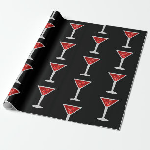 Manhattan Cocktail Bartender Alcohol Liquor Lovers Wrapping Paper