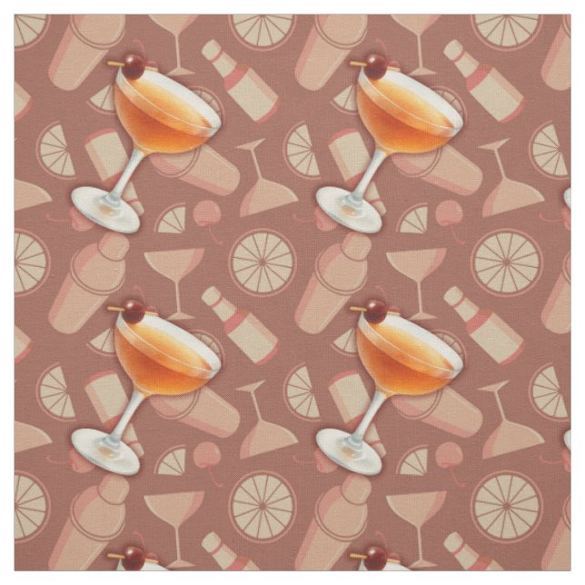 Manhattan Cocktail Fabric (Swatch)