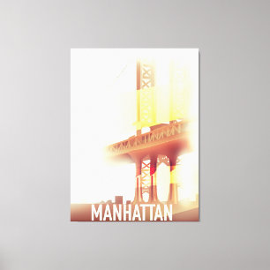 Manhattan Evening Canvas Print
