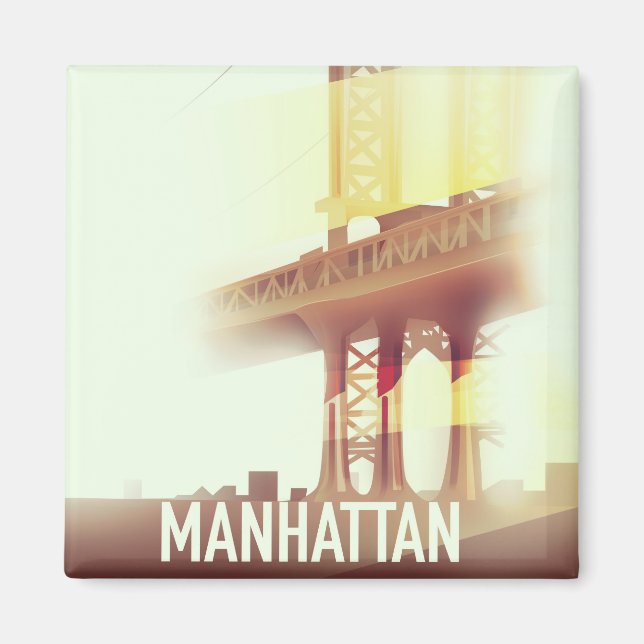 Manhattan Evening Magnet (Front)