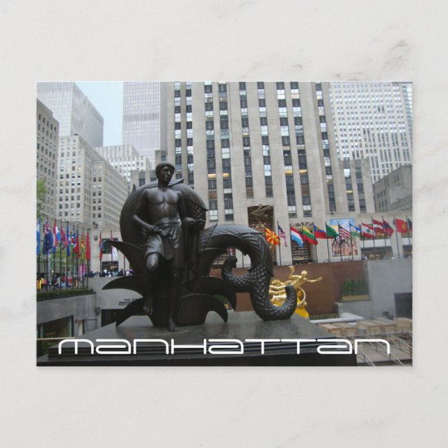Manhattan III Postcard (Front)